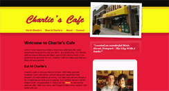 Desktop Screenshot of charliescafe.com